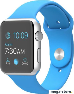 Умные часы Apple Watch Sport 42mm Silver with Blue Sport Band (MJ3Q2)