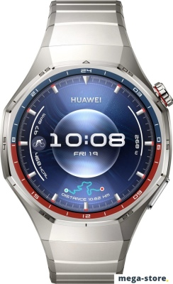 Умные часы Huawei Watch GT 6 Pro 46 мм (серебристый, с серебристым браслетом, международная версия)