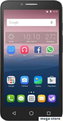 Смартфон Alcatel One Touch POP 3 Black Leather [5054D]