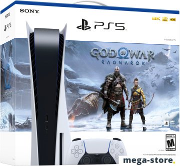 Игровая приставка Sony PlayStation 5 + God of War: Ragnarok