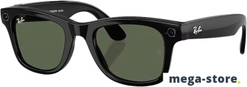Умные очки Ray-Ban Meta Wayfarer Gen 2 RW4012 (черный глянцевый/зеленый)