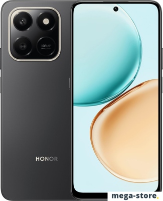 Телефон HONOR X7d LGN-LX1 8GB/256GB международная версия (вельветовый черный)