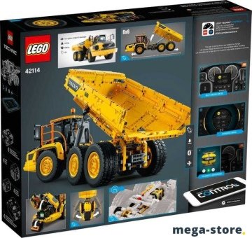 Конструктор LEGO Technic 42114 Самосвал Volvo 6х6