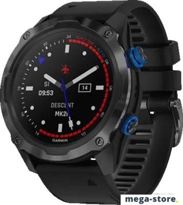 Умные часы Garmin Descent Mk2i (титан с DLC/черный)