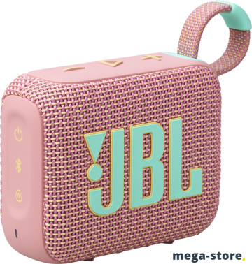 Беспроводная колонка JBL Go 4 (розовый)