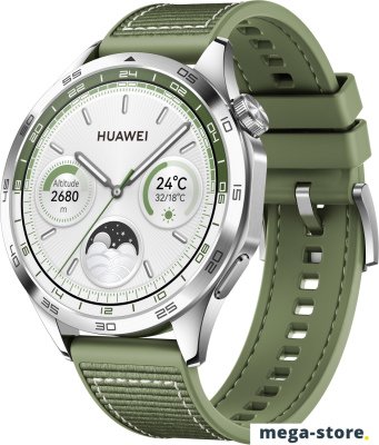 Умные часы Huawei Watch GT 4 46 мм (зеленый)