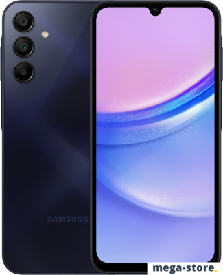 Смартфон Samsung Galaxy A15 8GB/256GB (темно-синий, без Samsung Pay)