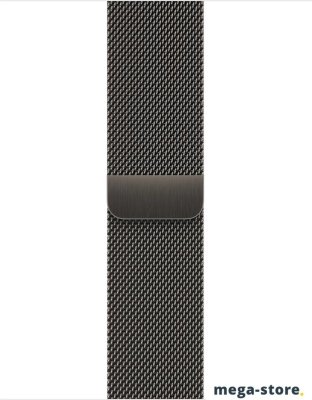 Умные часы Apple Watch Series 8 LTE 41 мм (корпус из нержавеющей стали, графит/миланский графитовый)