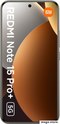 Телефон Xiaomi Redmi Note 15 Pro+ 5G 8GB/256GB международная версия (коричневый)