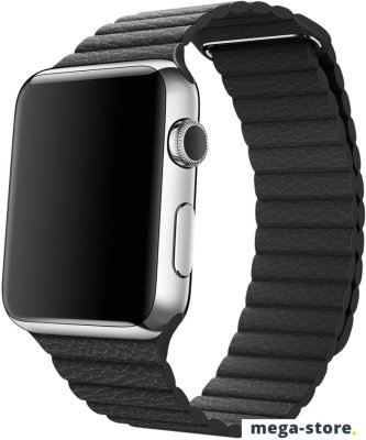Умные часы Apple Watch 42mm Stainless Steel with Black Loop (L) [MJYP2]