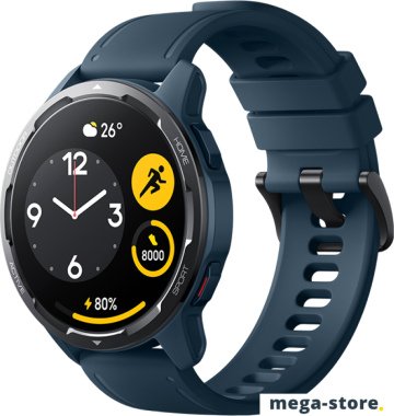 Умные часы Xiaomi Watch S1 Active (синий, международная версия)