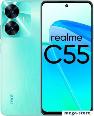 Смартфон Realme C55 8GB/256GB с NFC международная версия (зеленый)