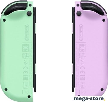 Геймпад Nintendo Joy-Con (пастельный фиолетовый/пастельный зеленый)