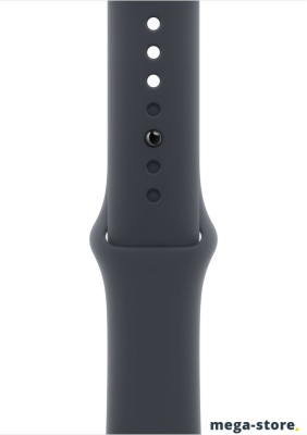 Умные часы Apple Watch SE 3 44 мм (алюминиевый корпус, полуночный/полуночный, спортивный силиконовый ремешок S/M)