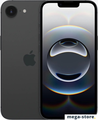 Телефон Apple iPhone 16e Dual SIM 128GB (черный)
