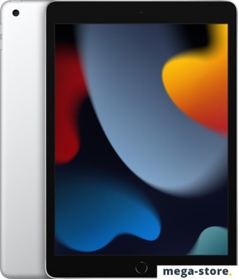 Планшет Apple iPad 10.2" 2021 64GB MK2L3 (серебристый)