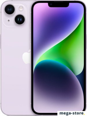 Смартфон Apple iPhone 14 512GB (фиолетовый)
