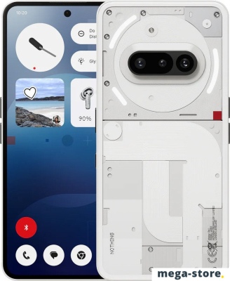 Телефон Nothing Phone (3a) 12GB/256GB (белый)