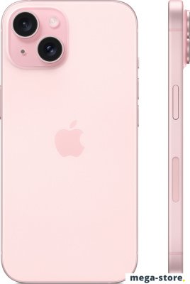 Смартфон Apple iPhone 15 256GB (розовый)