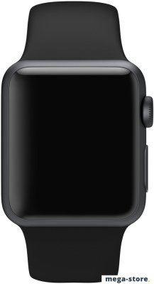 Умные часы Apple Watch Sport 38mm Space Gray with Black Sport Band (MJ2X2)