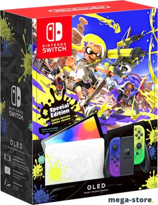 Игровая приставка Nintendo Switch OLED Splatoon 3 Edition