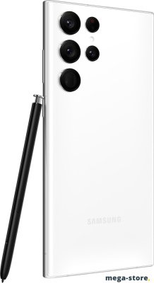 Смартфон Samsung Galaxy S22 Ultra 5G SM-S9080 12GB/256GB (белый фантом)