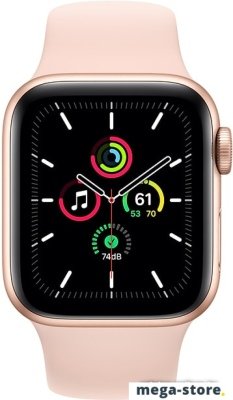 Умные часы Apple Watch SE 40 мм (алюминий золотистый/розовый песок)