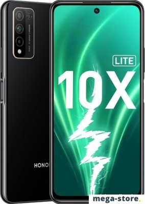 Смартфон HONOR 10X Lite DNN-LX9 4GB/128GB (полночный черный)