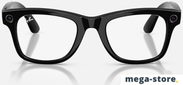 Умные очки Ray-Ban Meta Wayfarer Gen 2 RW4012 (large, черный глянцевый/прозрачный/графитовый зеленый)