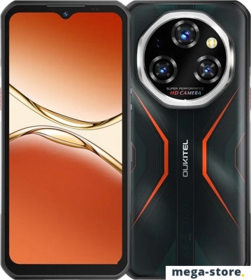 Телефон Oukitel WP55 Pro 16GB/512GB (черный/оранжевый)
