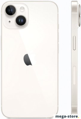 Смартфон Apple iPhone 14 128GB (звездный)