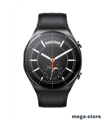 Умные часы Xiaomi Watch S1 (черный/черный, международная версия)