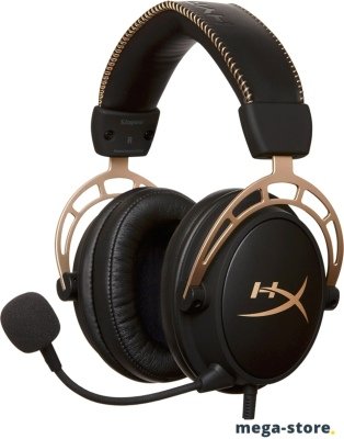 Наушники HyperX Cloud Alpha (черный/золотистый)