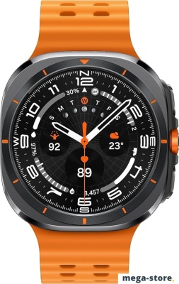 Умные часы Samsung Galaxy Watch Ultra 2025 47 мм LTE (черный титан)