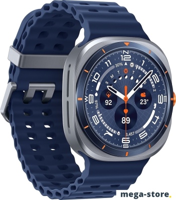 Умные часы Samsung Galaxy Watch Ultra 2025 47 мм LTE (синий титан)