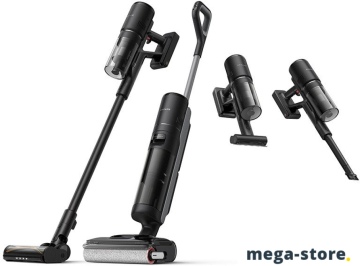 Пылесос Dreame H12 Dual FlexReach Wet and Dry Vacuum HHV31A (евровилка, черный)