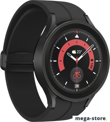 Умные часы Samsung Galaxy Watch 5 Pro 45 мм LTE (черный титан)