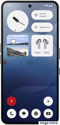 Телефон Nothing Phone (3a) 12GB/256GB (белый)