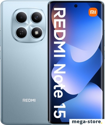 Телефон Xiaomi Redmi Note 15 8GB/128GB международная версия (синий)