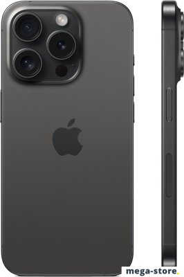 Смартфон Apple iPhone 15 Pro 512GB (черный титан)