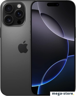 Смартфон Apple iPhone 16 Pro Max 512GB (черный титан)