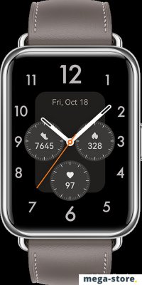 Умные часы Huawei Watch FIT 2 Classic междунароная версия (туманно-серый)