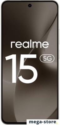 Телефон Realme 15 5G RMX5106 8GB/256GB международная версия (титановый)
