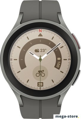 Умные часы Samsung Galaxy Watch 5 Pro 45 мм LTE (серый титан)