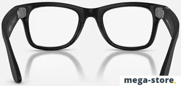 Умные очки Ray-Ban Meta Wayfarer Gen 2 RW4012 (large, черный матовый/прозрачный)
