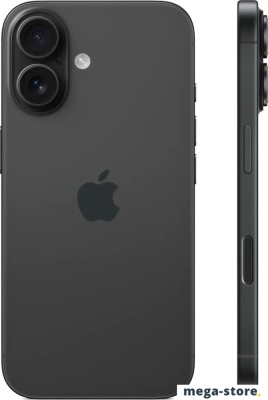 Смартфон Apple iPhone 16 128GB (черный)