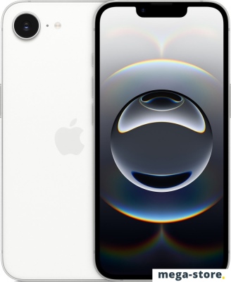 Телефон Apple iPhone 16e Dual eSim 128GB (белый)