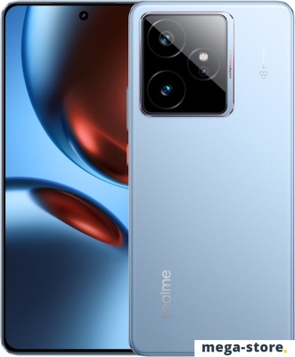 Телефон Realme GT7 RMX5061 12GB/512GB международная версия (ледяной синий)
