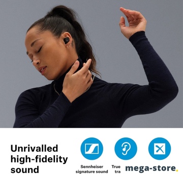 Наушники Sennheiser Momentum True Wireless 3 (черный)